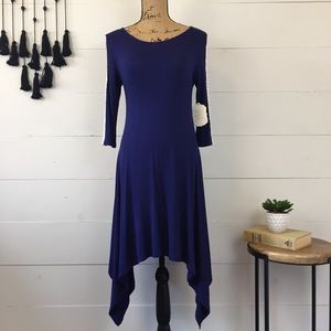 NWT ALTAR’D STATE dress with crocheted sleeves MED